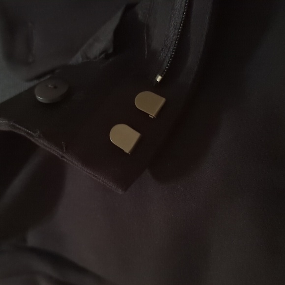 NWT ANN TAYLOR LOFT PETITES HUGH WAIST 0P BLACK ANKLE PANT - Picture 4 of 10